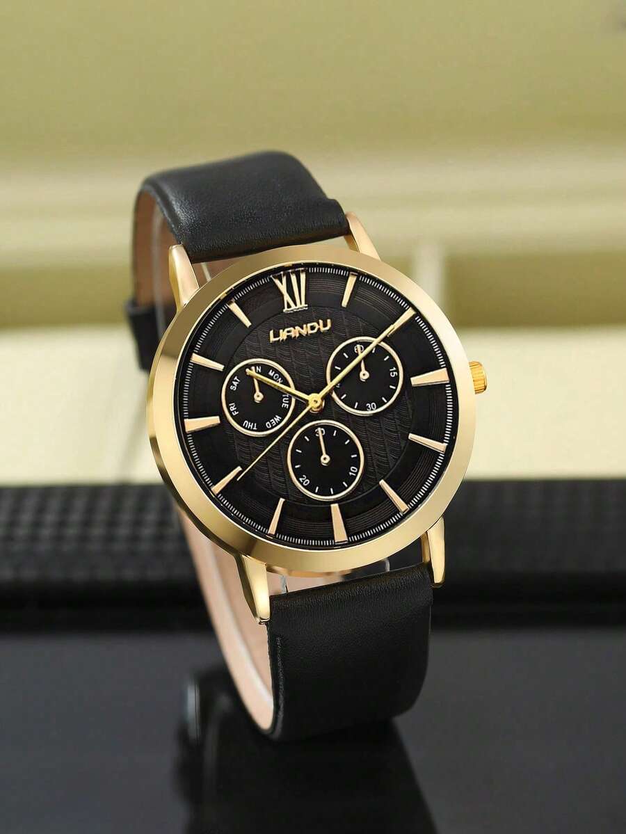 Jewelry Watches & Accessories - Мужской модный повседневный кварцевый наручный часовой