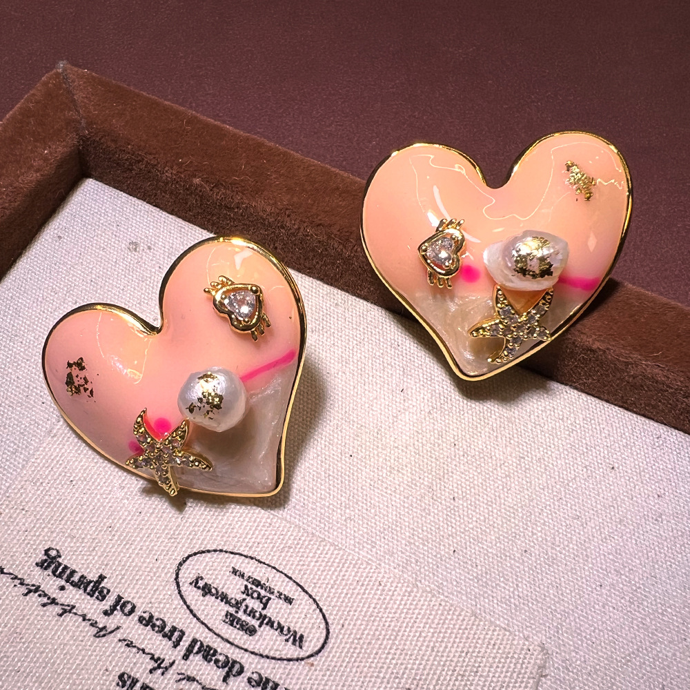 Серьги-гвоздики с натуральным  – обзор и цена Pearl Stud Earrings