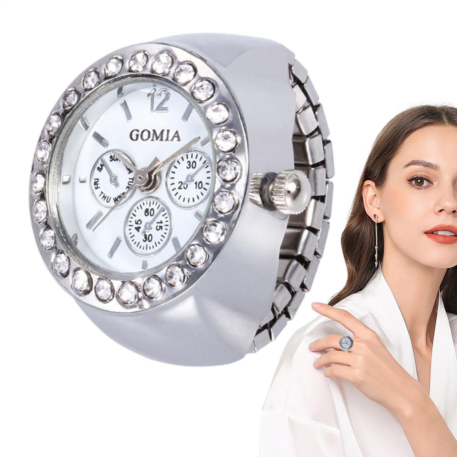 Кольцо-часы для женщин, винтаж – обзор и цена Vintage Jewelry Watches Women