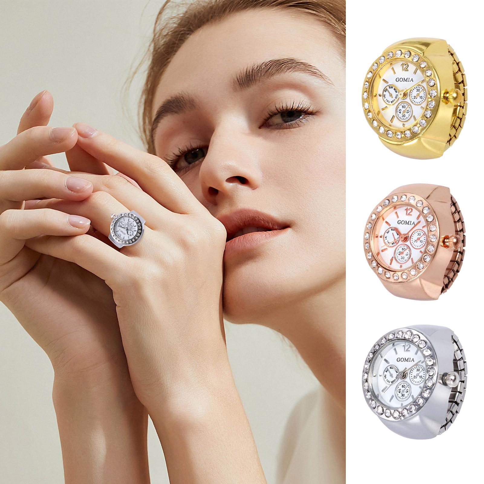 Кольцо-часы для женщин, винтаж – обзор и цена Vintage Jewelry Watches Women