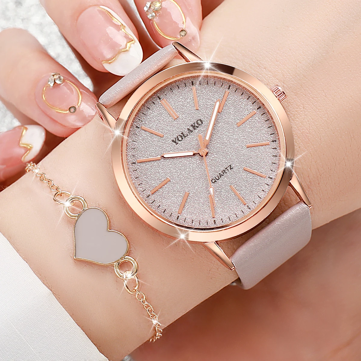 2 шт./компл. Модные женские ча – обзор и цена Jewelry Watches For Women