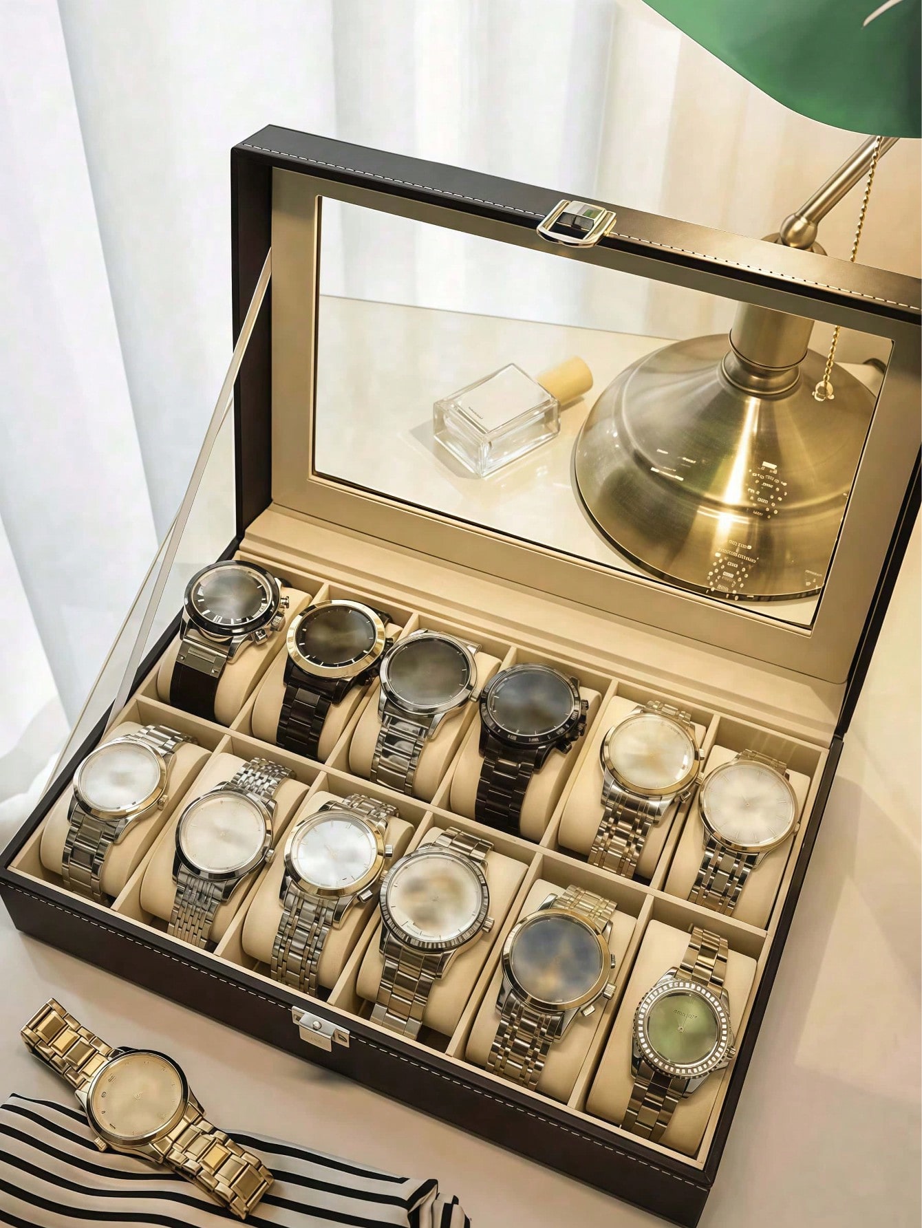 Кожаная шкатулка для часов с з – обзор и цена Jewelry Watches For Women