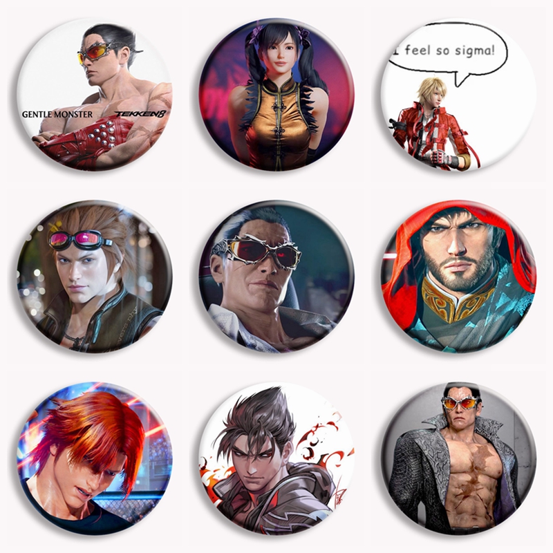 Горячая игра Tekken 8, персона – обзор и цена Vintage Brooch Pin