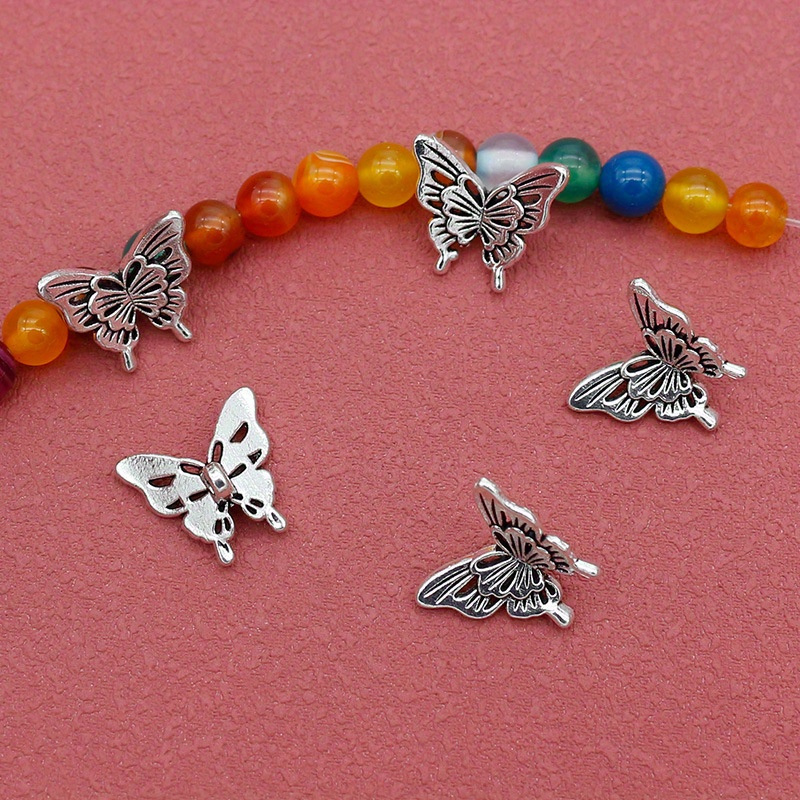 10PCS Silver Butterfly Accesso – обзор и цена Butterfly Pendant Necklace