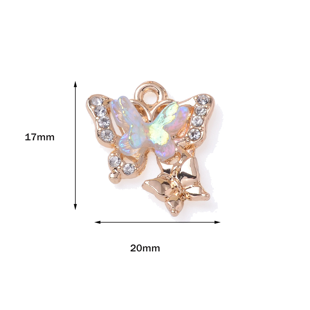 10 шт./лот, подвески в форме ж – обзор и цена Butterfly Pendant Necklace