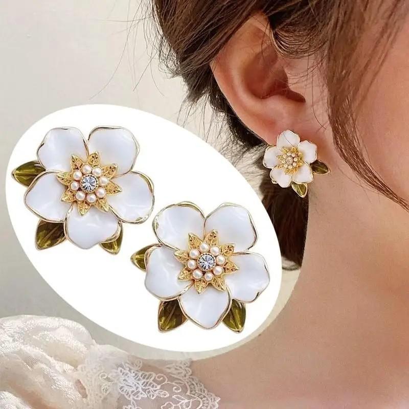 Женские винтажные серьги-гвозд – обзор и цена Pearl Stud Earrings