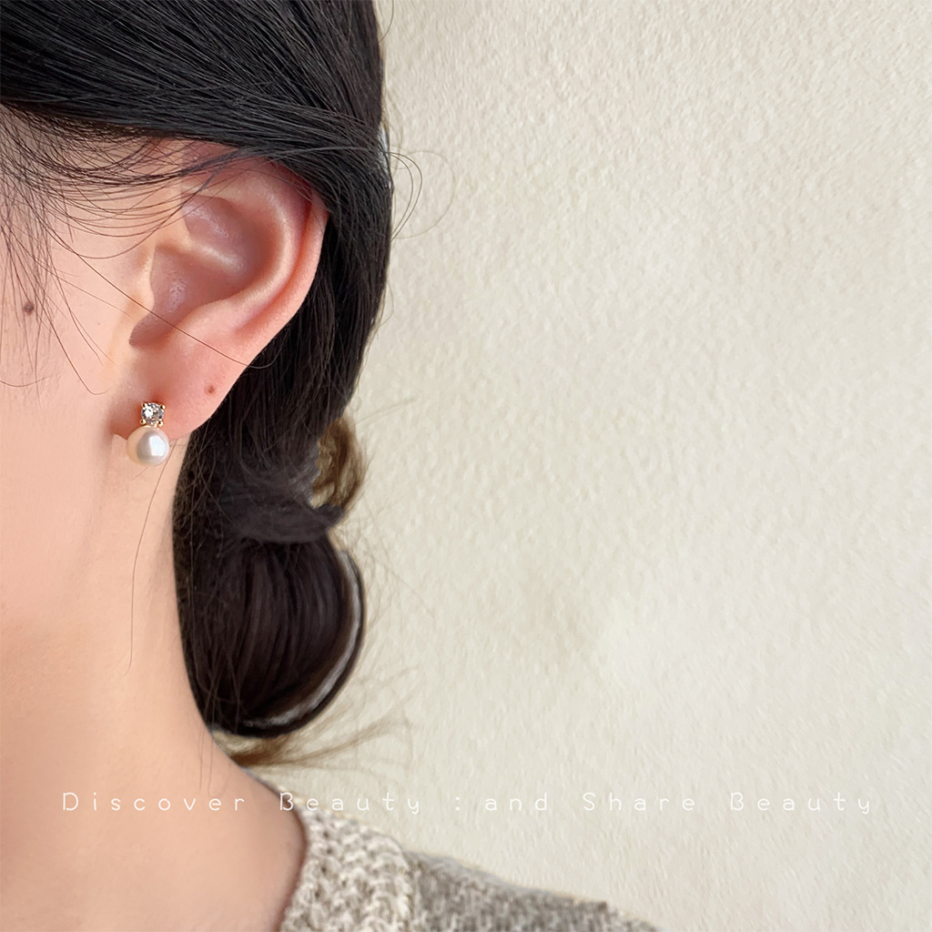 Аксессуары для самостоятельног – обзор и цена Pearl Stud Earrings