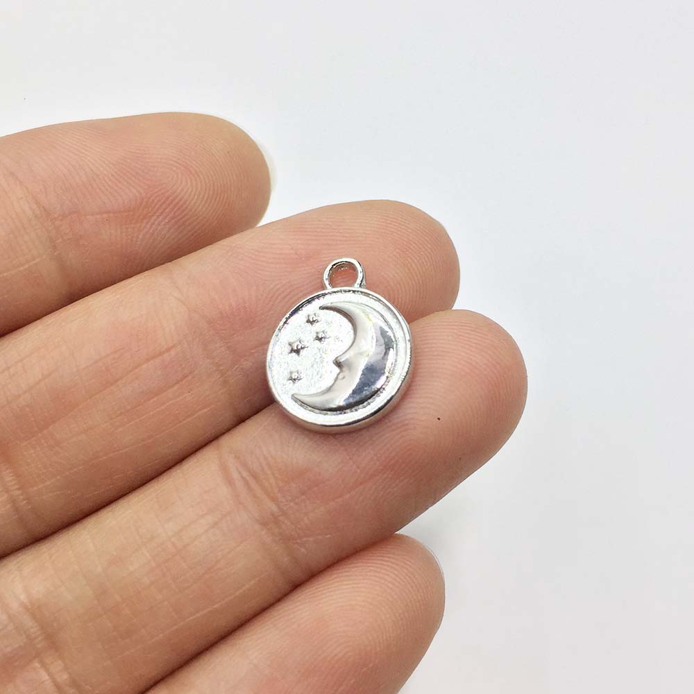 Eruifa 20 шт. 12 мм Луна Звезд – обзор и цена Moon Star Earrings