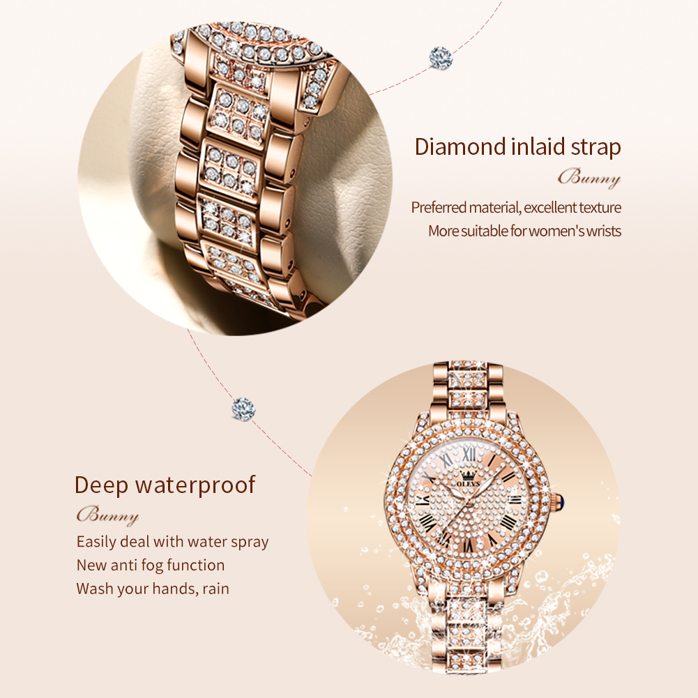 OLEVS 9943 Роскошные оригиналь – обзор и цена Jewelry Watches For Women