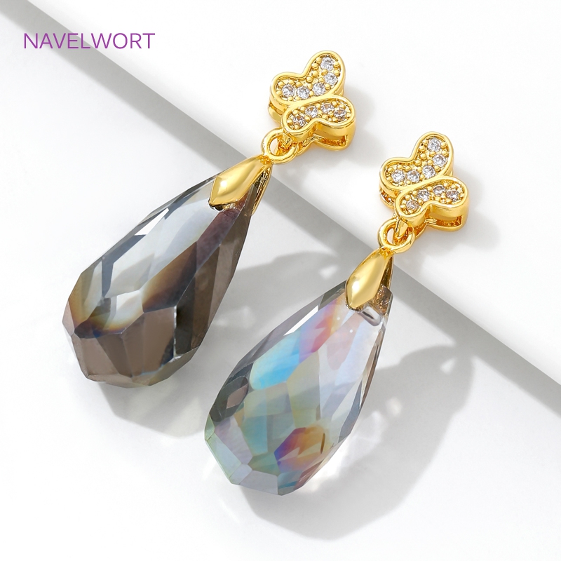 бейлы для бижутерии Латунные з – обзор и цена Butterfly Pendant Necklace