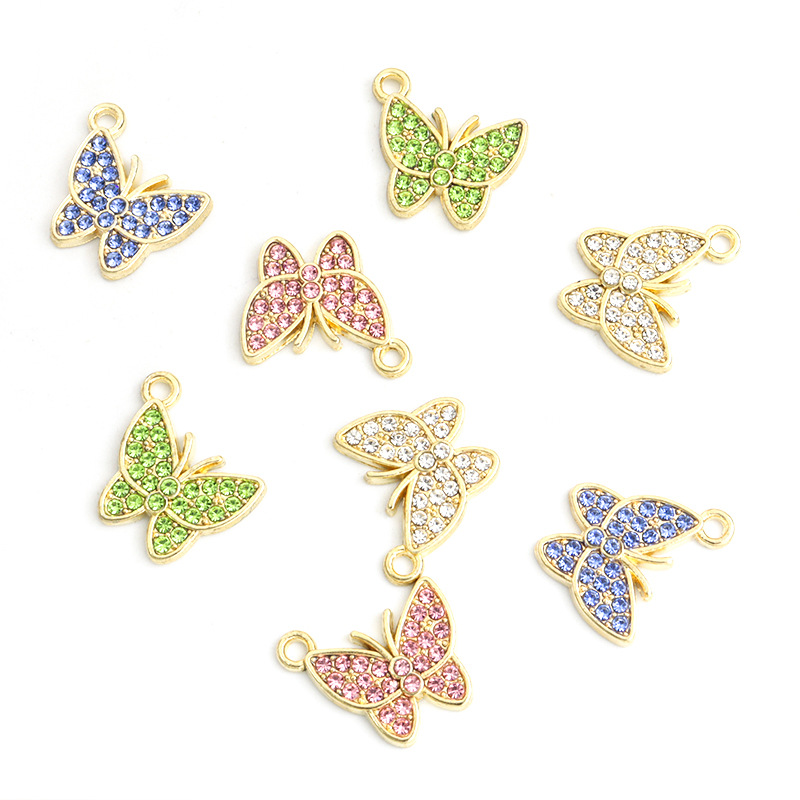 100 шт./лот, подвеска-бабочка, – обзор и цена Butterfly Pendant Necklace